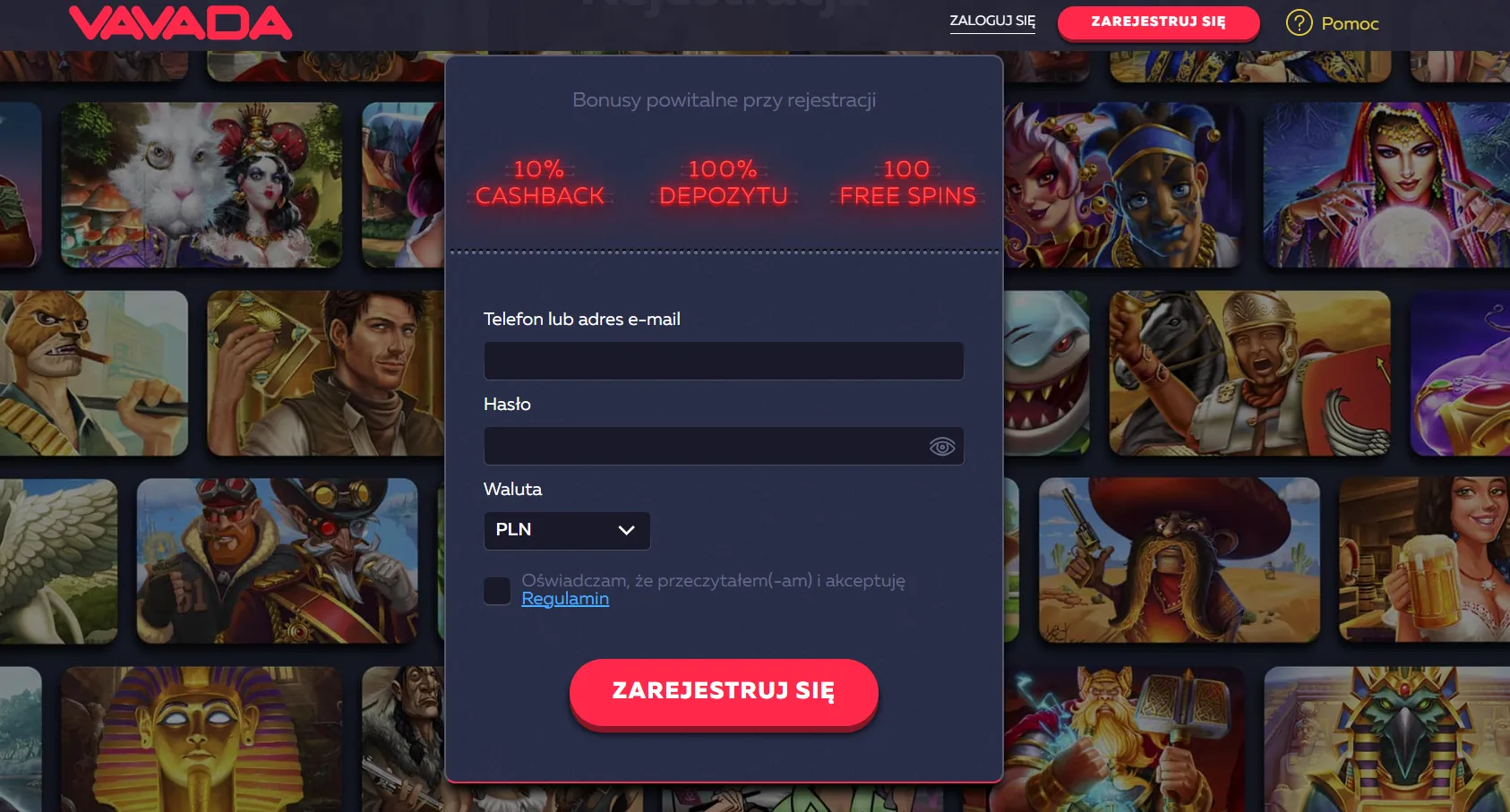 Dwa minuty od zera do konta: Vavada register krok po kroku